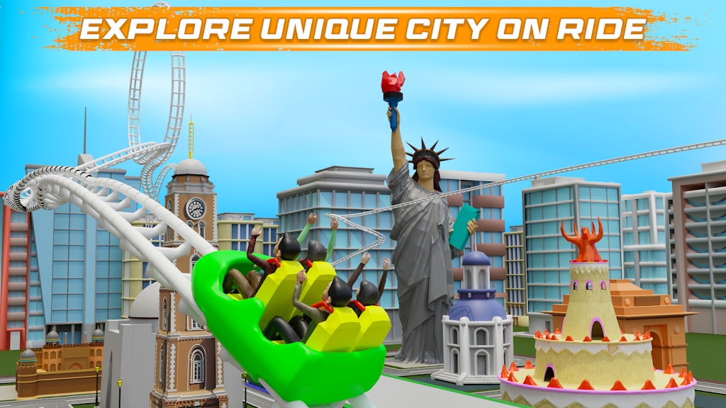 Crazy Rollercoaster Tycoon 3D mod apk unlimited money  1.0 screenshot 2