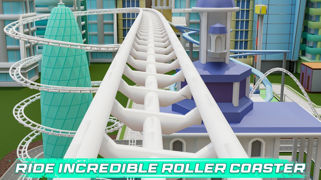 Crazy Rollercoaster Tycoon 3D mod apk unlimited money  1.0 screenshot 1