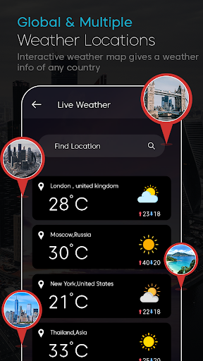 Live Weather Radar Forecast mod apk premium unlocked  5.0 screenshot 4