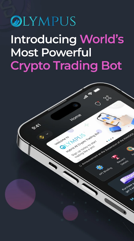 OLYMPUS AI Crypto Trading Bot Apk Download for Android  3.2.0 screenshot 3