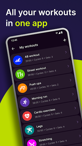 Interval Timer Tabata HIIT mod apk premium unlocked  1.0.1 screenshot 4