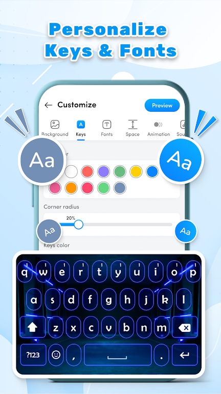 Keyboard Color Keyboard Themes mod apk latest version  1.0.0 screenshot 3