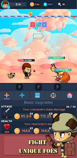 To Idle or Not Hunter Clicker mod apk unlimited money and gems  5.6.5 screenshot 2