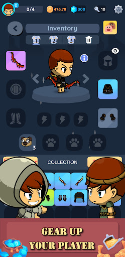 To Idle or Not Hunter Clicker mod apk unlimited money and gems  5.6.5 screenshot 3