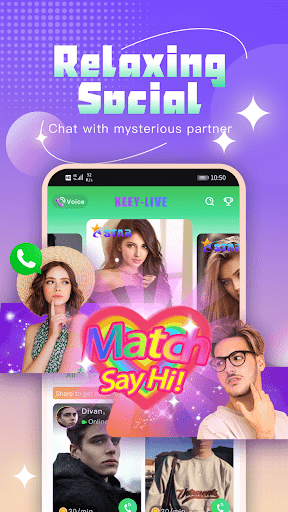 KEEY Live Stream & Chat mod apk unlimited coins latest version  1.2.7 screenshot 1