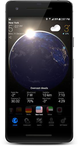 3D EARTH PRO - local forecast mod apk free download  1.1.52 screenshot 4