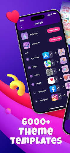 Color Widgets Icon Themes mod apk premium unlocked  1.0 screenshot 4