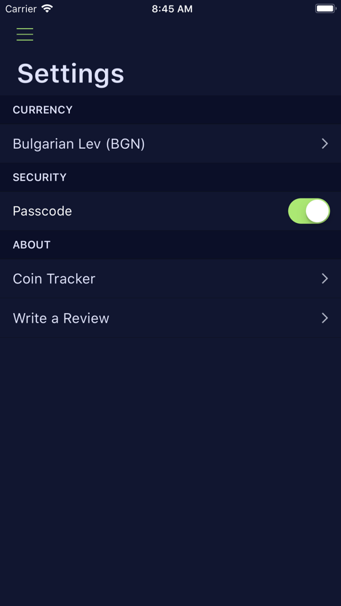 0xBitcoin token wallet app download for android  1.0.0 screenshot 2