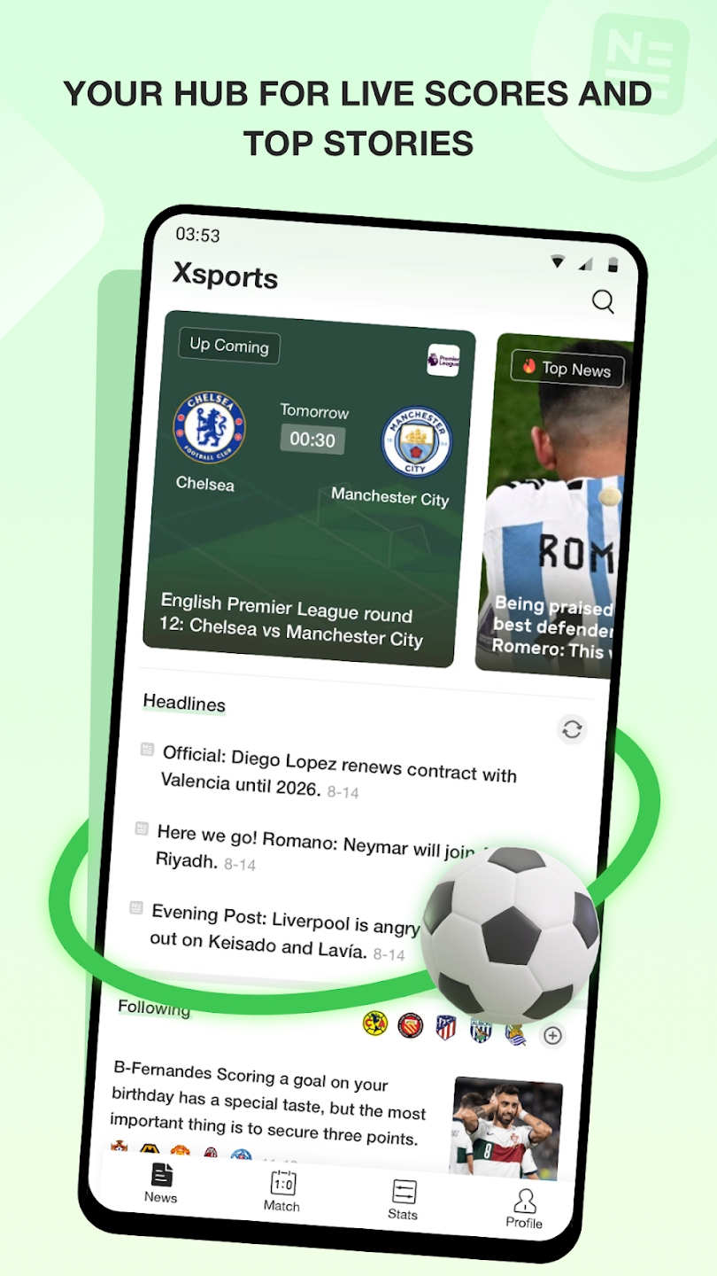 Xsports apk Download for Android  v1.0 screenshot 4