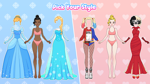 Paper Doll Makeover & Dress Up mod apk unlocked everything  1.1.0 screenshot 2