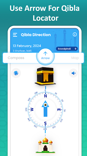 Qibla Compass Finder Qibla mod apk latest version  1.0.4 screenshot 3