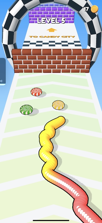 Gummy Worm Go apk Download for Android  1.1 screenshot 1
