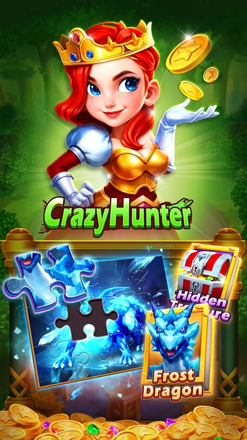 Crazy Hunter Slot Mod Apk Free Coins Latest Version  1.0.3 screenshot 4