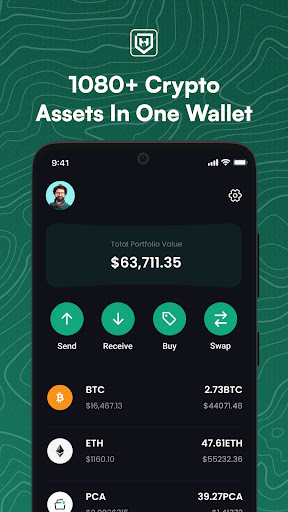 Hero Crypto & Bitcoin Wallet App Download Latest Version  1.1.1 screenshot 1