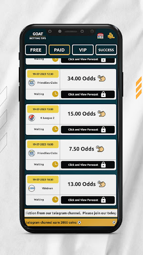 Goat Betting Tips vip mod apk unlimited money latest version  14.0 screenshot 3