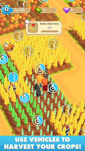 Farming Adventure Mod Apk Unlimited Money and Gems  0.4.0 screenshot 2