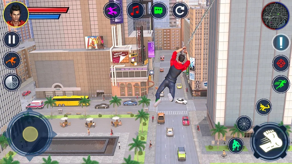 Rope Hero Superhero Games 3D download for android  1 screenshot 3