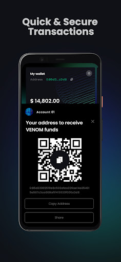 Venom Blockchain Wallet Apk Download Latest Version  1.0.49 screenshot 1