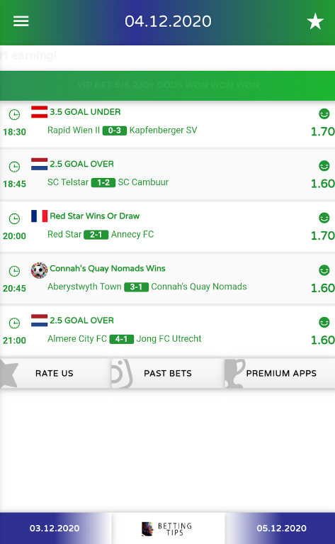 Betting Tips Alex App Free Download 2024  9.0 screenshot 3
