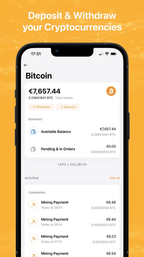 Swerve coin wallet app download for android  1.0.0 screenshot 2