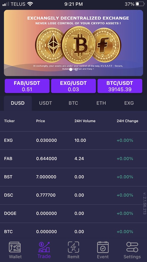 Cappasity coin wallet app download for android  1.0.0 screenshot 4