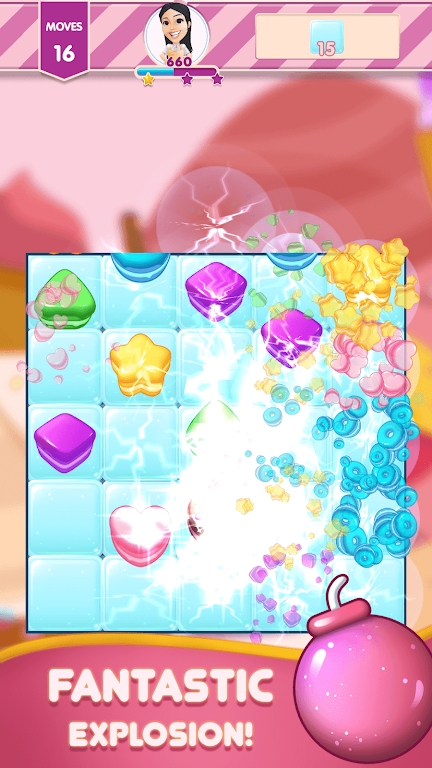 Sweet Cookie Match 3 mod apk unlimited money and gems  1.23 screenshot 2