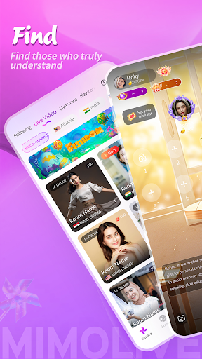 Mimo Live streaming mod apk unlimited coins and diamonds  1.2.1 screenshot 1