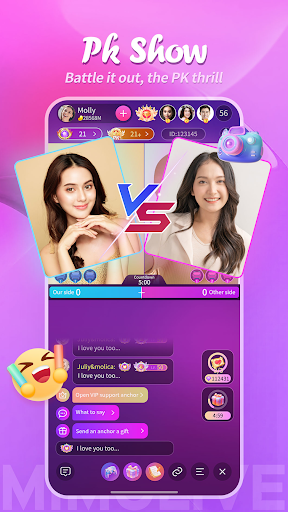 Mimo Live streaming mod apk unlimited coins and diamonds  1.2.1 screenshot 2
