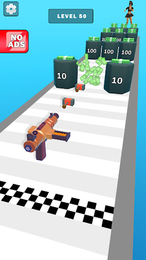 Bullet Merge Run Merge Games Mod Apk Unlimited Money  0.0.6 screenshot 2
