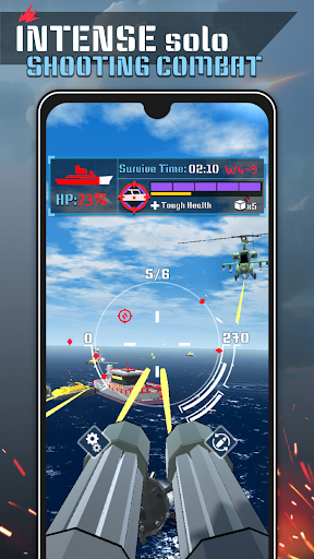 Warship Defend Shoot Airplane Mod Apk Unlimited Money  1.2 screenshot 2