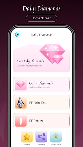 Get Daily Diamond & FFF Guide apk 1.2 latest version download  1.2 screenshot 1