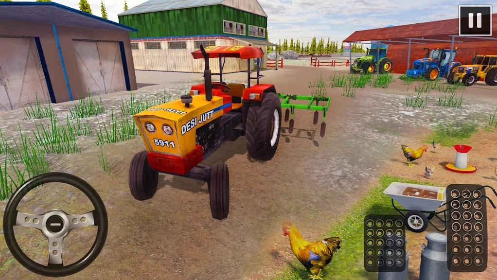 Big Farming Tractor Games 3d apk free download  1.0.1 screenshot 1