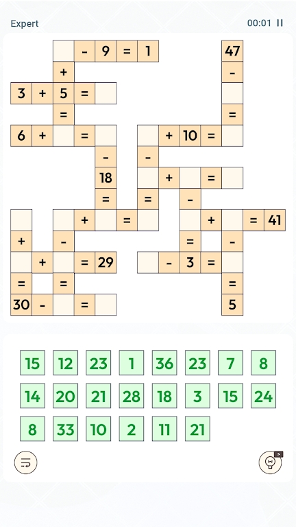 Crossmath Puzzle Number apk download for android  1.0.2 screenshot 4