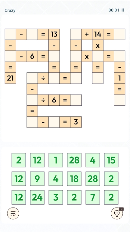 Crossmath Puzzle Number apk download for android  1.0.2 screenshot 3