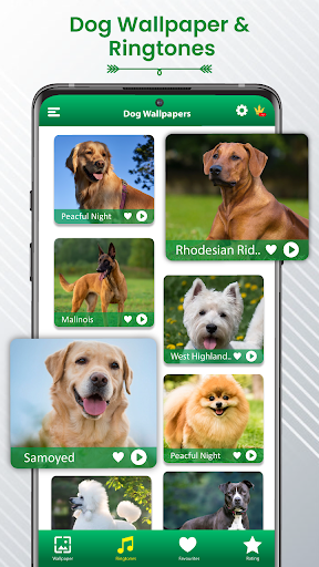 Dog Sound Ringtones Wallpapers app free download  12.1 screenshot 4