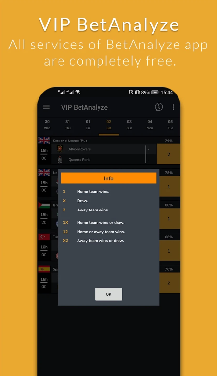 Vip OddsAnalyze Betting Tips App Download Latest Version  1.0.3 screenshot 1