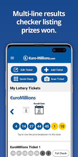 EuroMillions app Download for Android  v0 screenshot 2