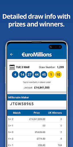 EuroMillions app Download for Android  v0 screenshot 3