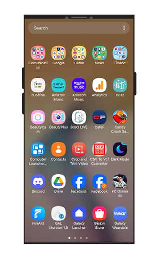 Launcher One Ui Home Screen apk 1.0.80 latest version  1.0.80 screenshot 1
