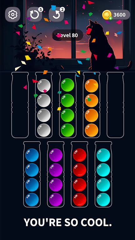 Color Ball Sort Sorting Game download for android  1.1.2 screenshot 2