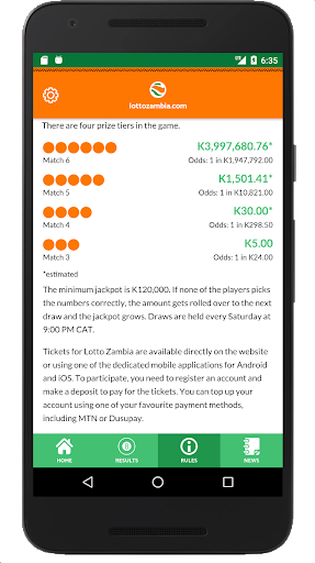 Lotto Zambia app Download for Android  v0 screenshot 1