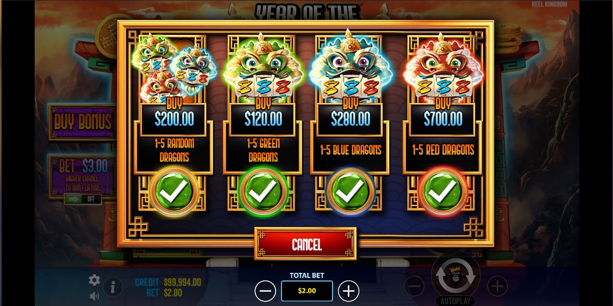 Year of the Dragon King slot apk download for android  1.0.0 screenshot 4