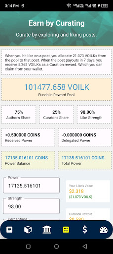 Crypto Social Network Voilk app download for android  1.0.0 screenshot 2