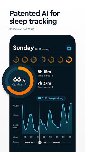 Sleep Cycle Sleep Tracker app free download latest version  6.24.18 screenshot 2