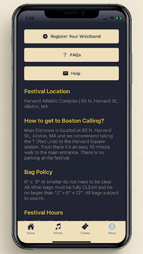 Boston Calling Music Festival 2024 apk latest version download  1.0.0 screenshot 4