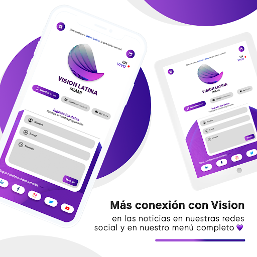 Vision Latina Miami app free download for android  1.0.0 screenshot 1