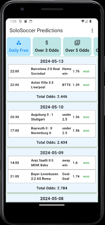 SoloSoccer Predictions app free download latest version  1.0.0 screenshot 4