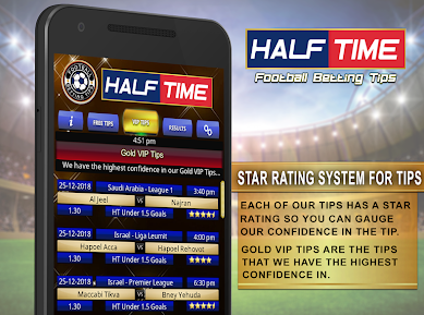 Half Time football betting tip App Download for Android  1.1.38 screenshot 1