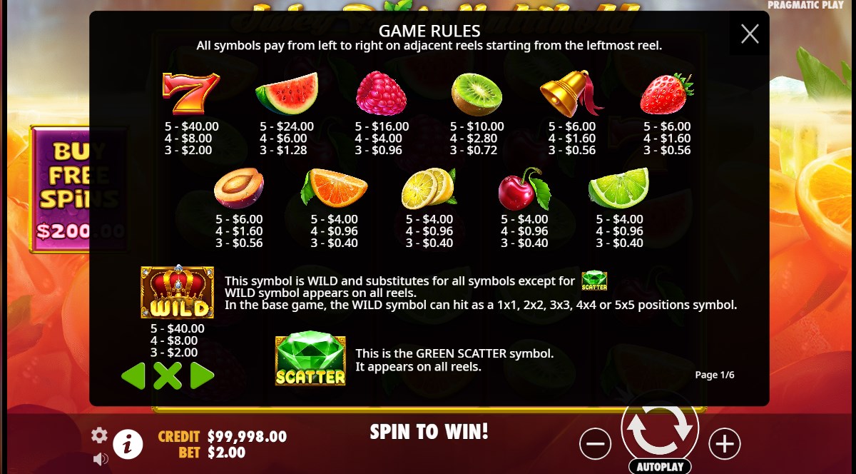 Juicy Fruits Multihold slot apk free download  1.0.0 screenshot 1