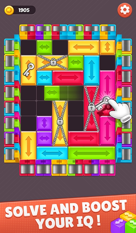 Color Block Jam 3d Slide Game download for andorid  1.0 screenshot 3